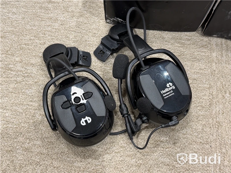 Hörlurar för hjälm, Hellberg Xstream LD, Bluetooth, 2 st
