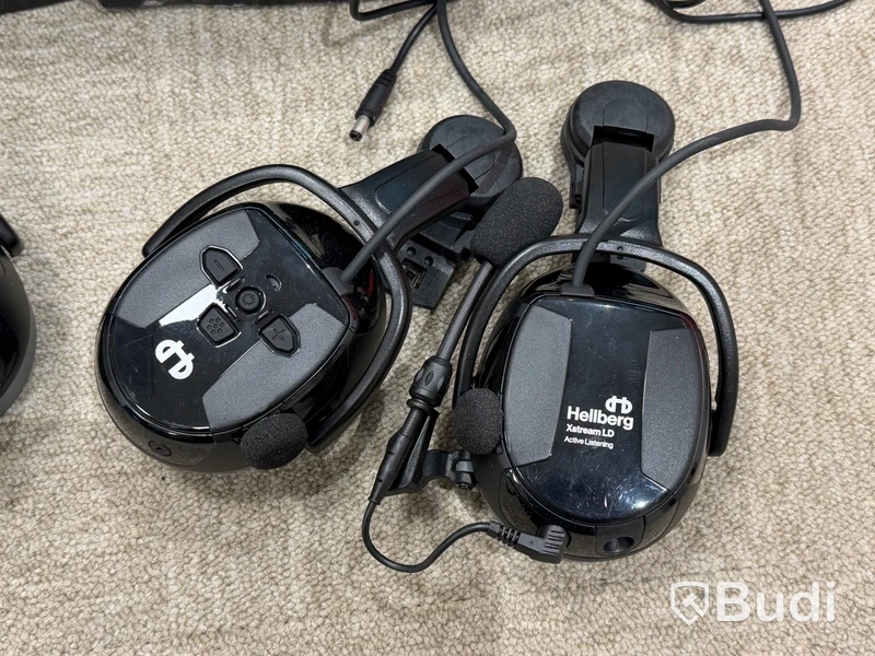Hörlurar för hjälm, Hellberg Xstream LD, Bluetooth, 2 st