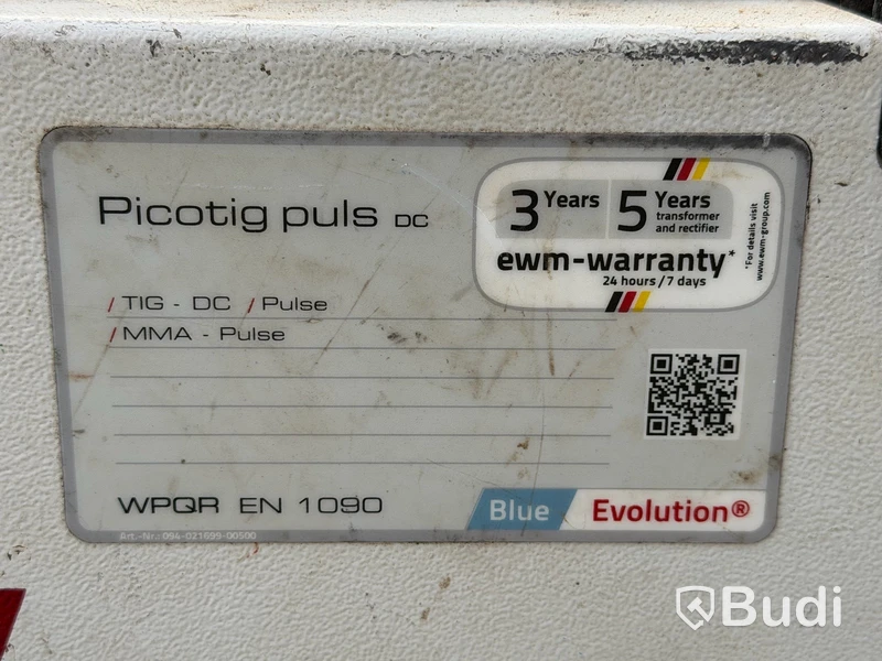 Svetsmaskin, EWM, Picotig puls DC