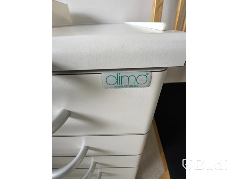 Rullhurts Climo vit med 6 lådor