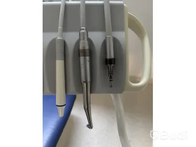 Dental chair PLANMECA COMPACT i with instrument unit and operating light
