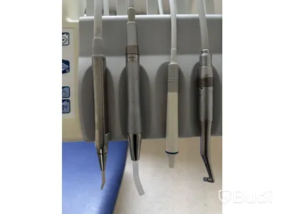 Dental chair PLANMECA COMPACT i with instrument unit and operating light