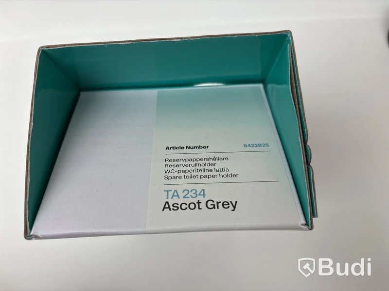 Parti med badrumstillbehör Tapwell Ascot grey.