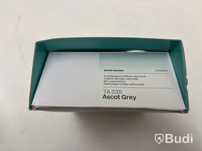 2 st. Toalettpappershållare Tapwell Ascot grey.