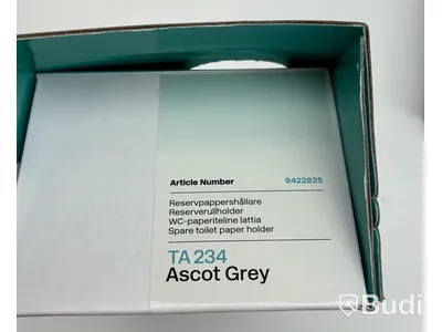 Parti med badrumstillbehör Tapwell, Ascot grey