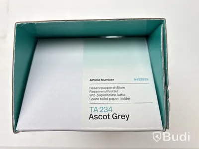 Parti med badrumstillbehör, Tapwell, Ascot grey