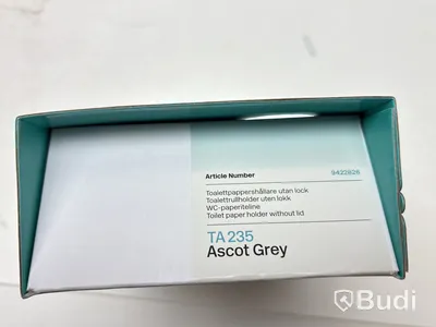 Parti med badrumstillbehör, Tapwell, Ascot grey