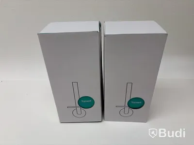 Parti med badrumstillbehör Tapwell Ascot grey.