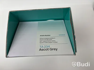 Parti med badrumstillbehör Tapwell Ascot grey.