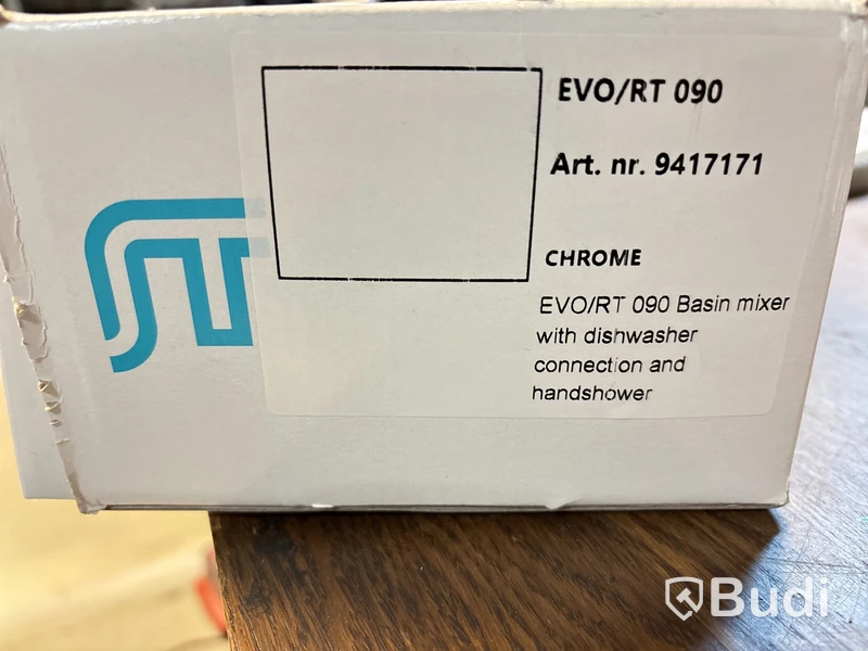 Tvättställsblandare Tapwell, EVO090, krom