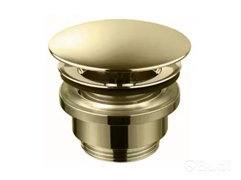 2 st. Bottenventil Tapwell 74400 Universal Pop-up, honungs guld