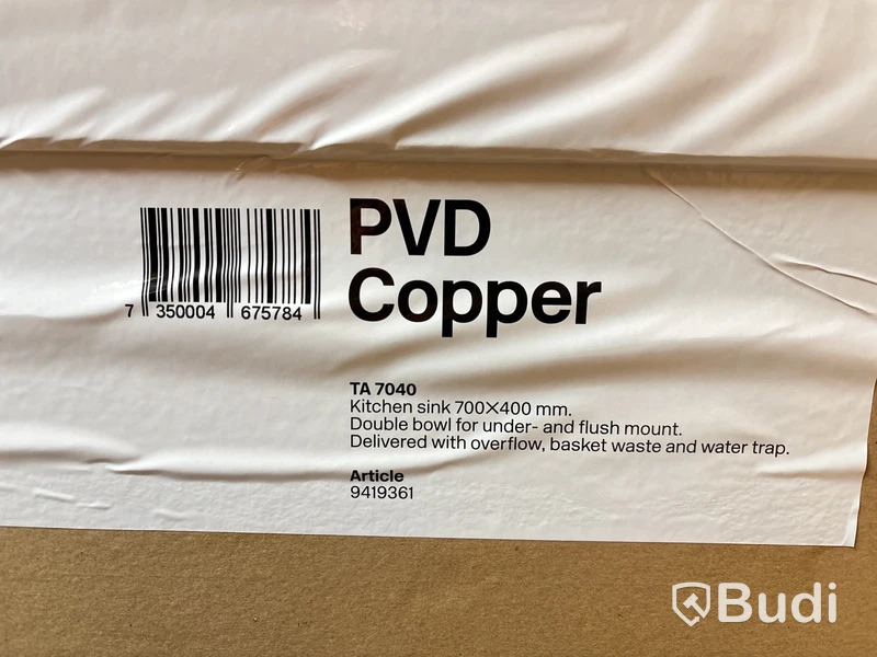 Diskho Tapwell, TA7040, PVD koppar