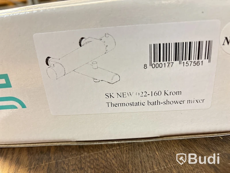 Badkarsblandare Tapwell, Stick SK 022-160, krom