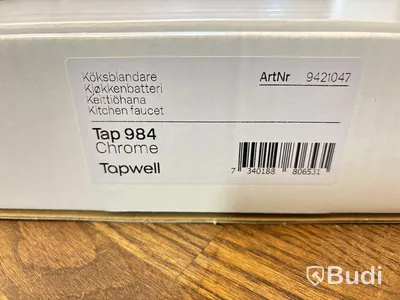 Köksblandare Tapwell, Tap984, krom