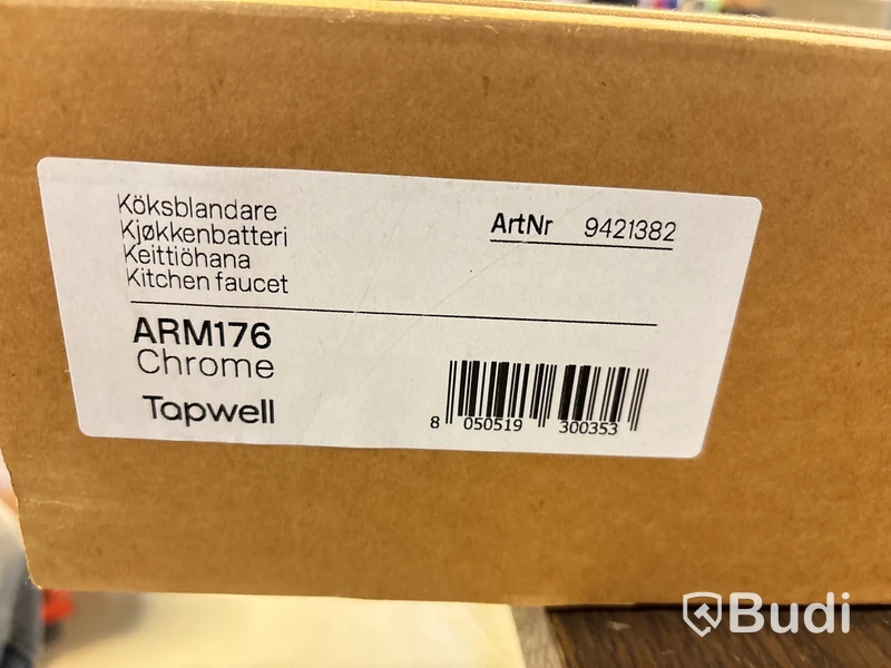 Köksblandare Tapwell, ARM176 krom