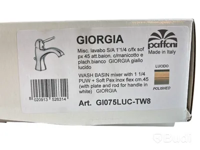 Tvättställsblandare Tapwell, GIORGIA