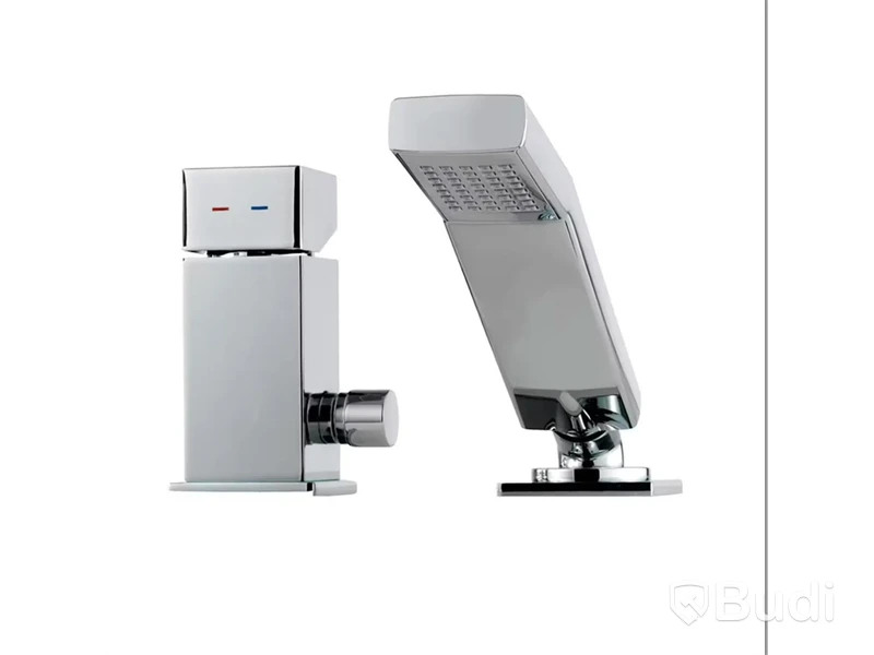 Badkarsblandare Tapwell, Level, krom