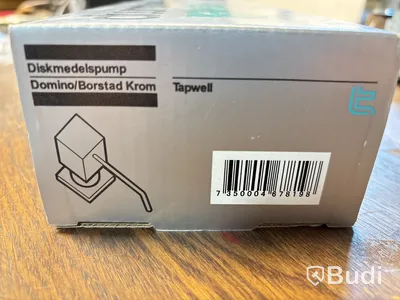 Diskmedelspump Tapwell, Dom 228 borstförkromad