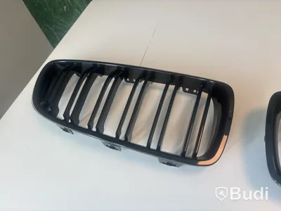 Grill, BMW F32/F33/F36 blanksvart, 2 st