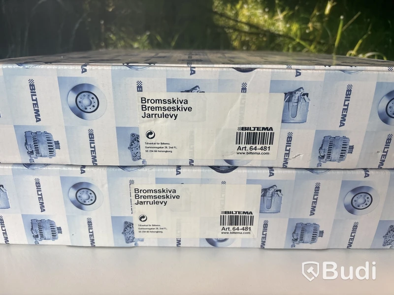 Bromsskivor Biltema, art. 64-481 BMW F32/F33/F36
