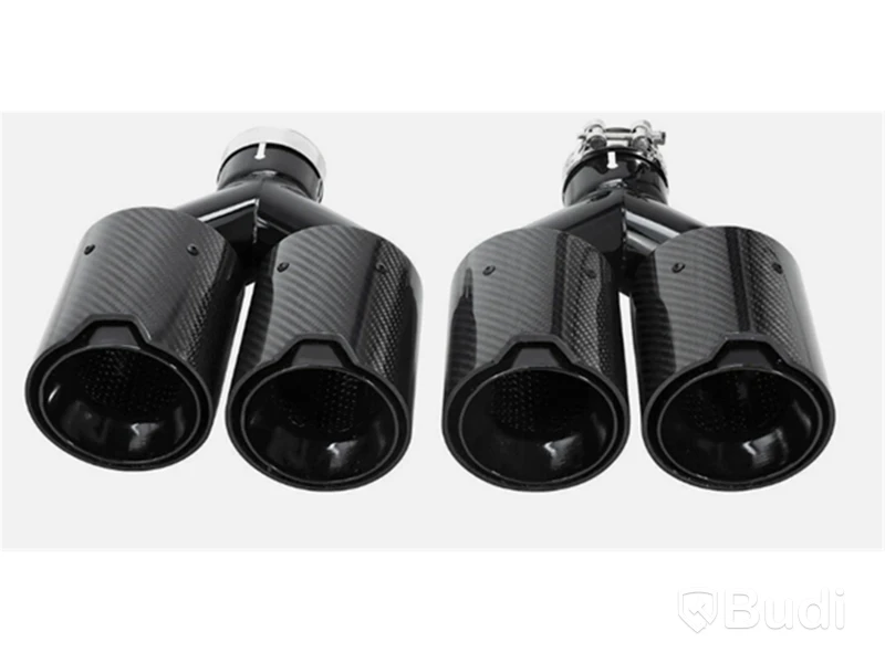 Avgastips karbon, 63/101mm, svart, F32/F33/F36