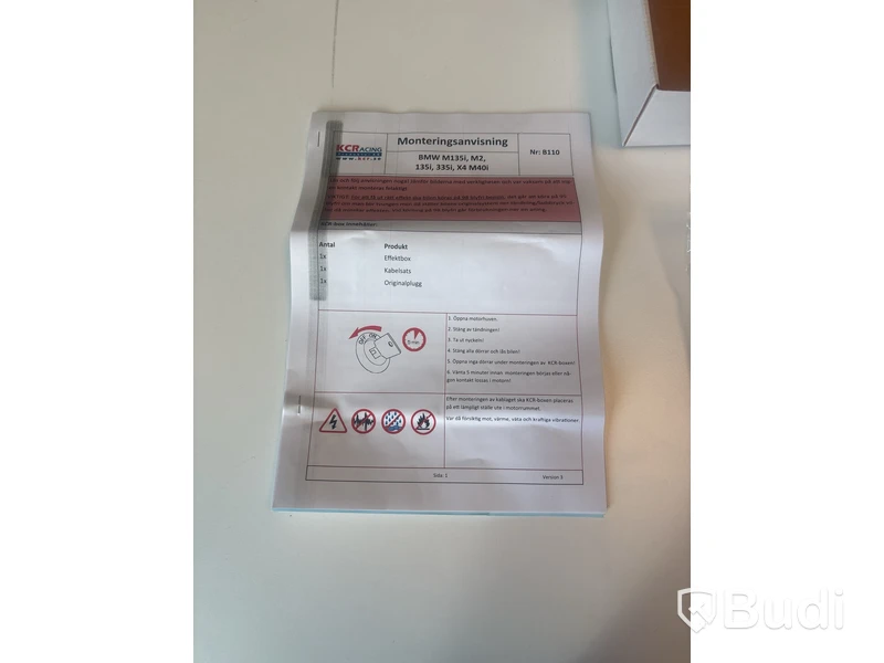 KCR box NY steg 2 BMW 435i