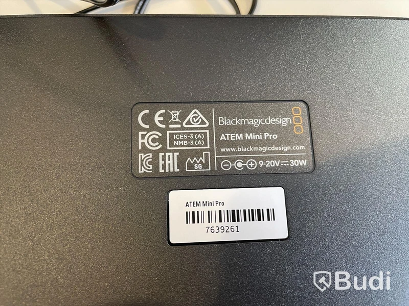 Blackmagic Videomixer Atem Mini Pro