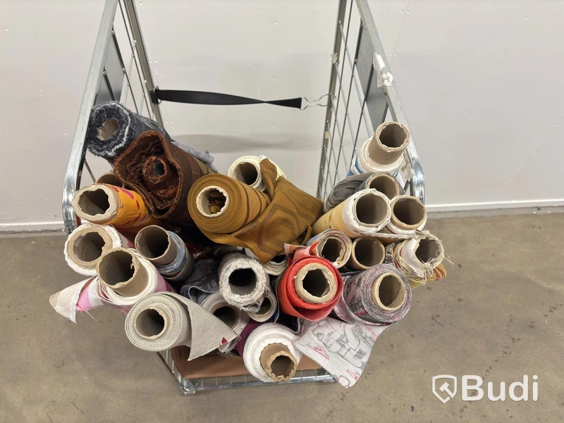 Lot of rolled fabric