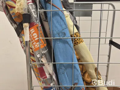 Lot of rolled fabric
