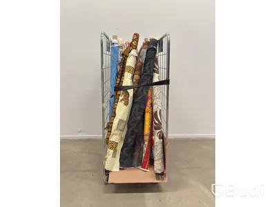 Lot of rolled fabric