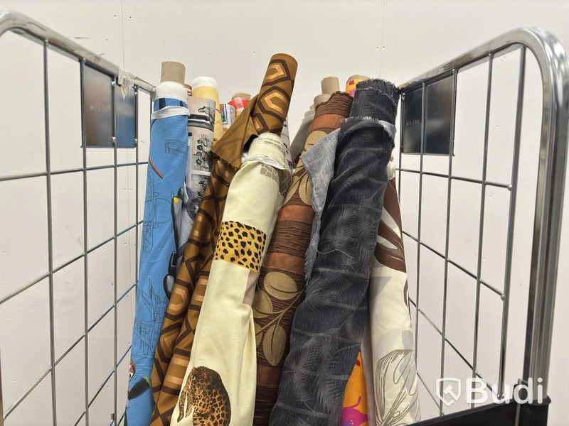 Lot of rolled fabric