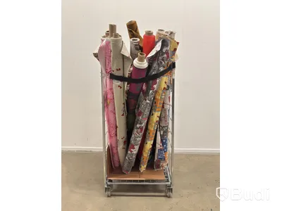 Lot of rolled fabric