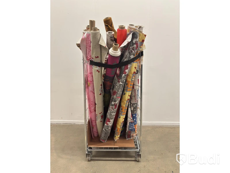 Lot of rolled fabric