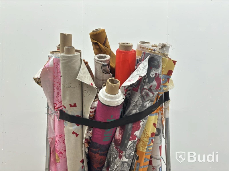 Lot of rolled fabric