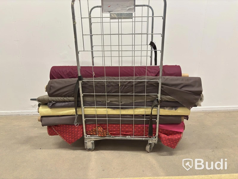Lot of fabric on a roll