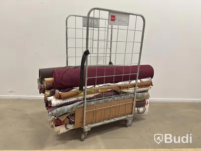 Lot of fabric on a roll