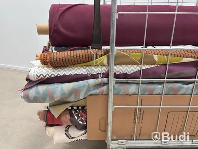 Lot of fabric on a roll