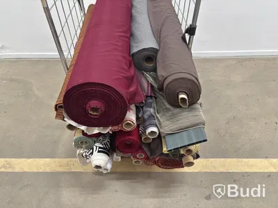 Lot of fabric on a roll