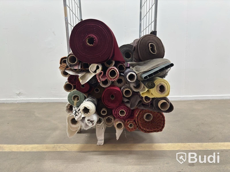 Lot of fabric on a roll