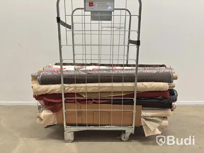 Lot of fabric rolls
