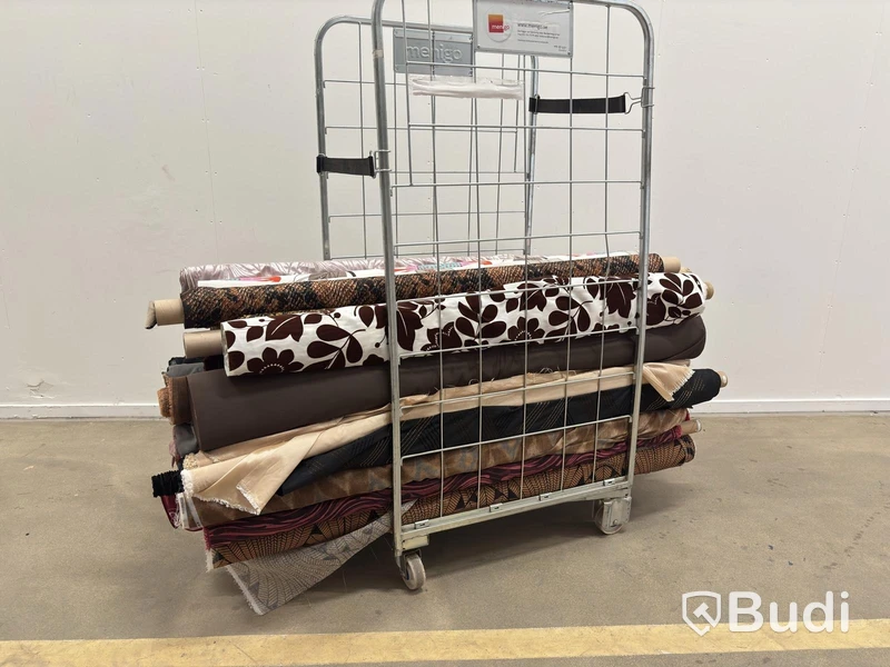 Lot of fabric rolls