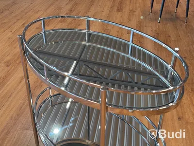 Drinkvagn med spegelglas