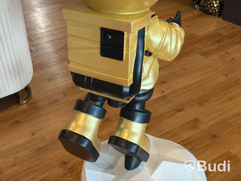 Astronaut, guld/ svart