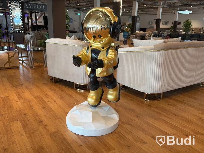 Astronaut, guld/ svart