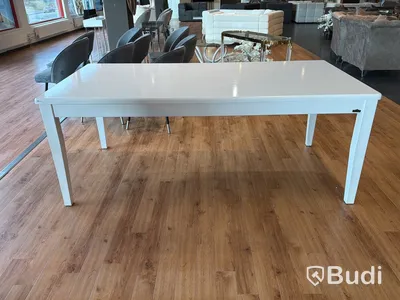 Matbord, vitt, 200x100 cm