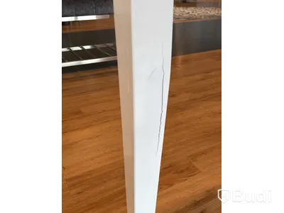 Matbord, vitt, 200x100 cm