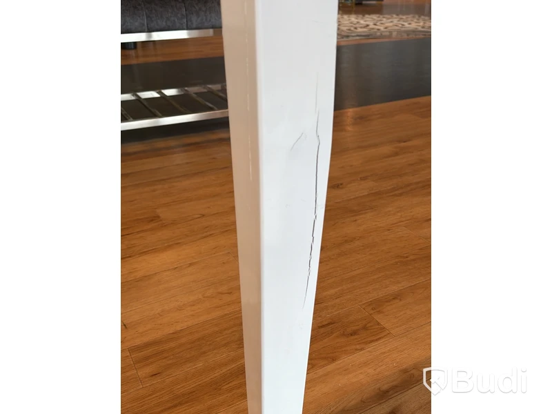 Matbord, vitt, 200x100 cm