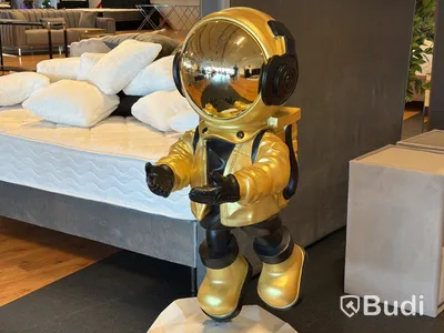 Astronaut, guld/ svart
