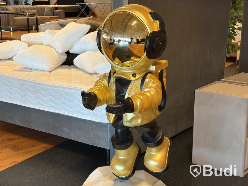 Astronaut, guld/ svart