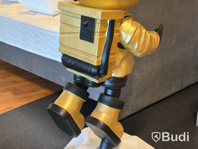 Astronaut, guld/ svart